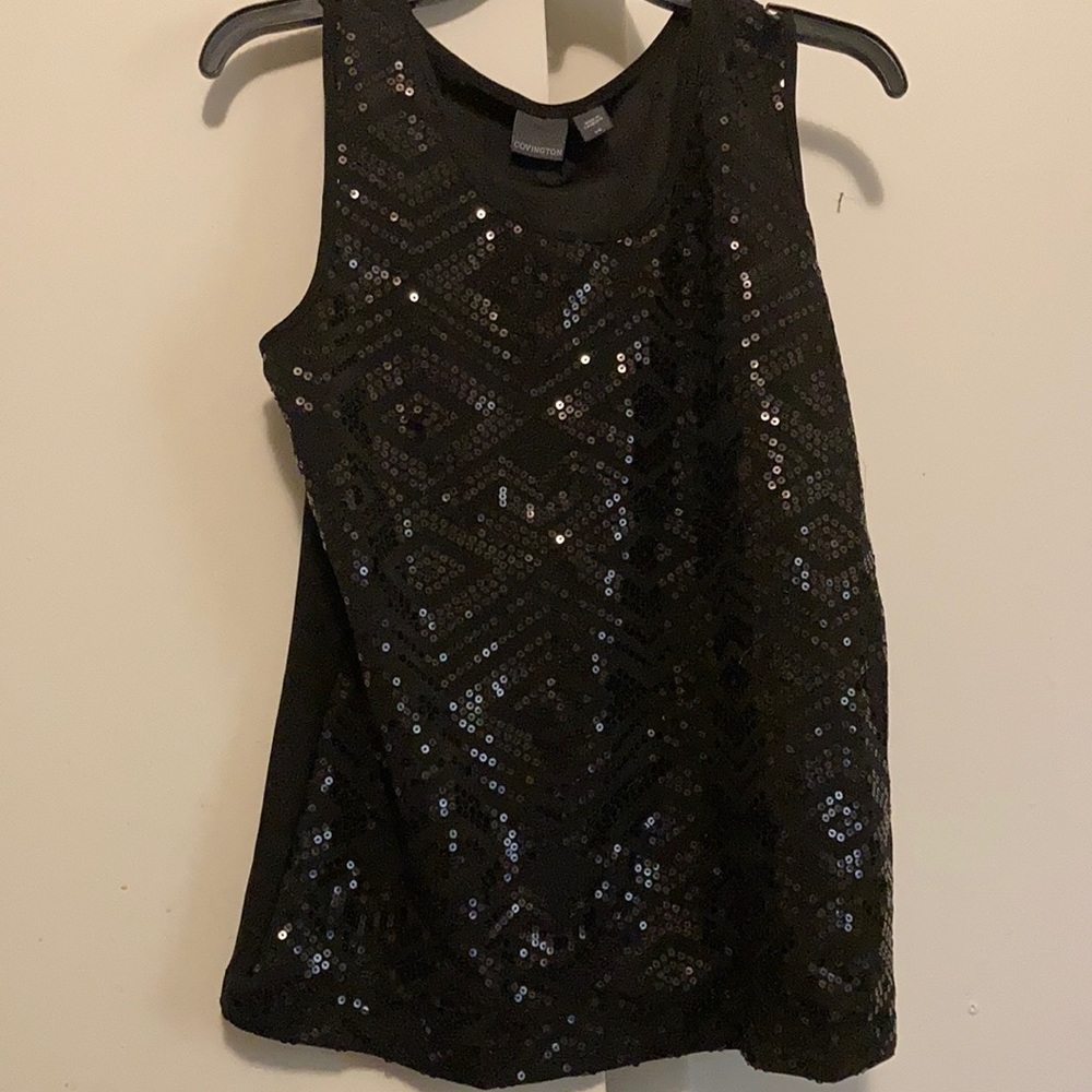 Covington Tank Top-Black